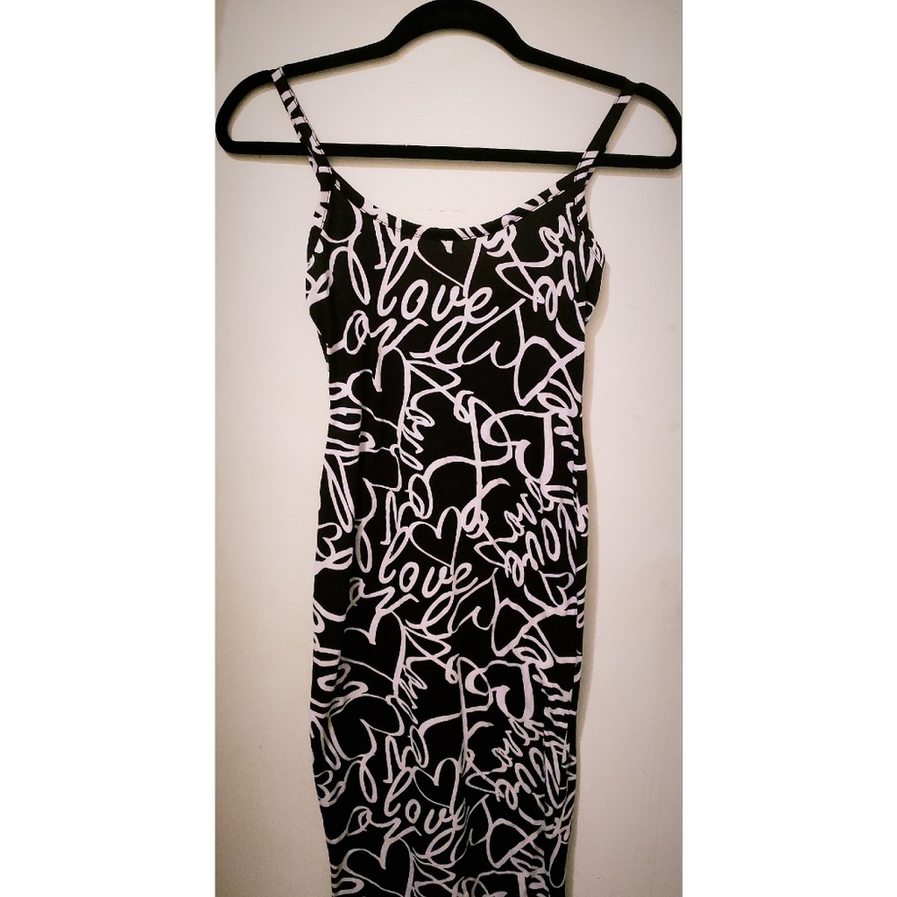 Love Inspired Black & White Dress
